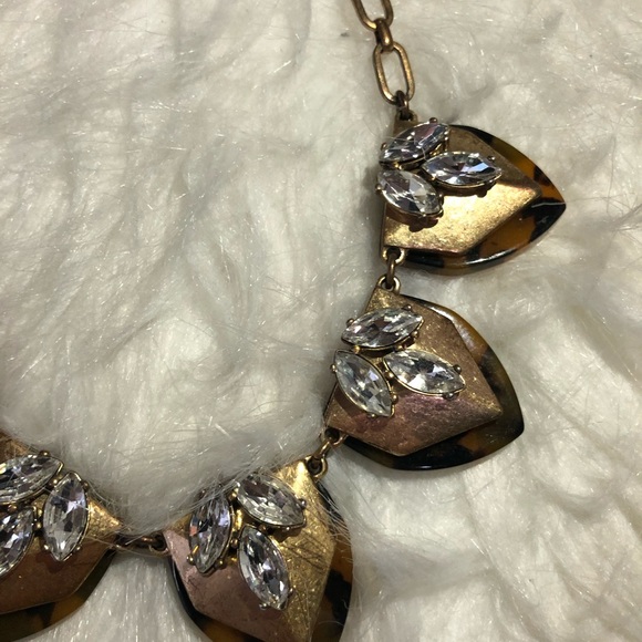 Jcrew tortoise Statement Necklace - Picture 3 of 4